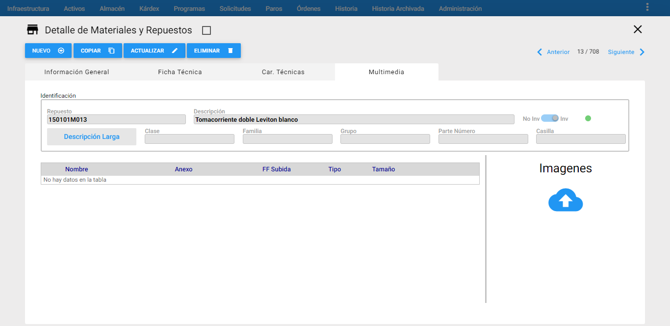 Almacén - Abrir Explorador Archivos