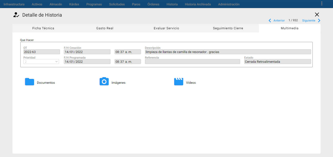 Historia Archivada- Multimedia