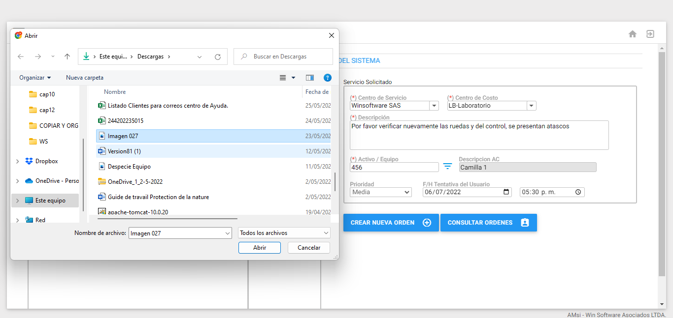 Explorador Archivos