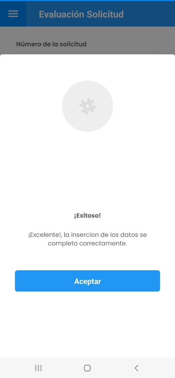 AMovil - Solicitudes Registro Evaluación