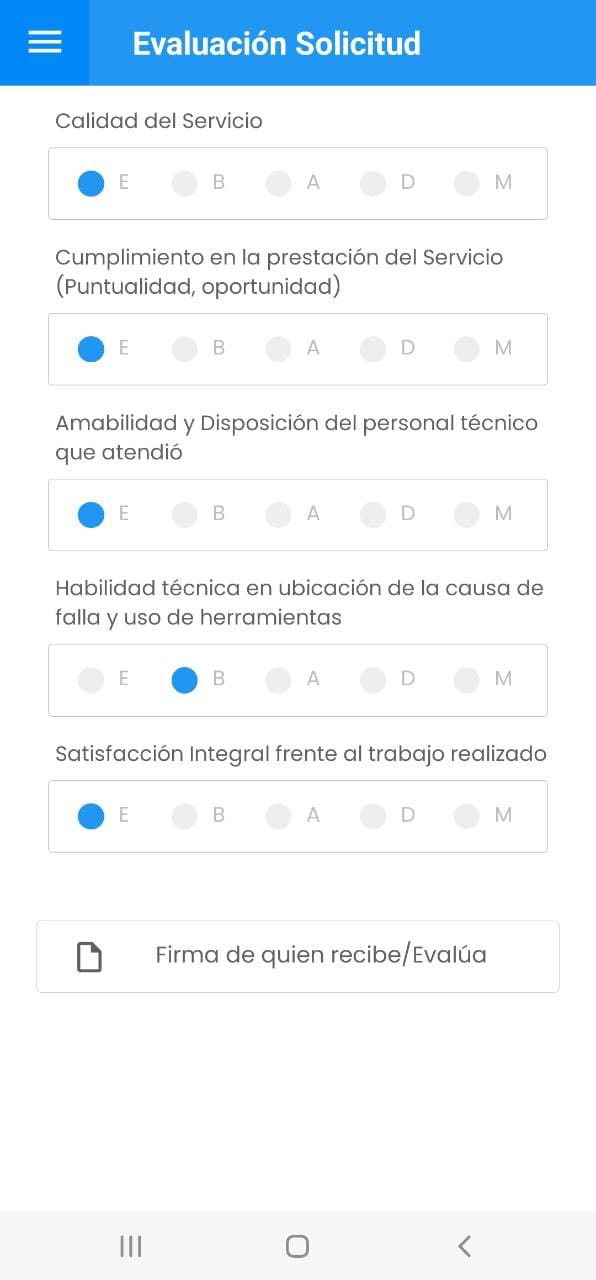 AMovil - Solicitudes Ir a Firma Solicitante