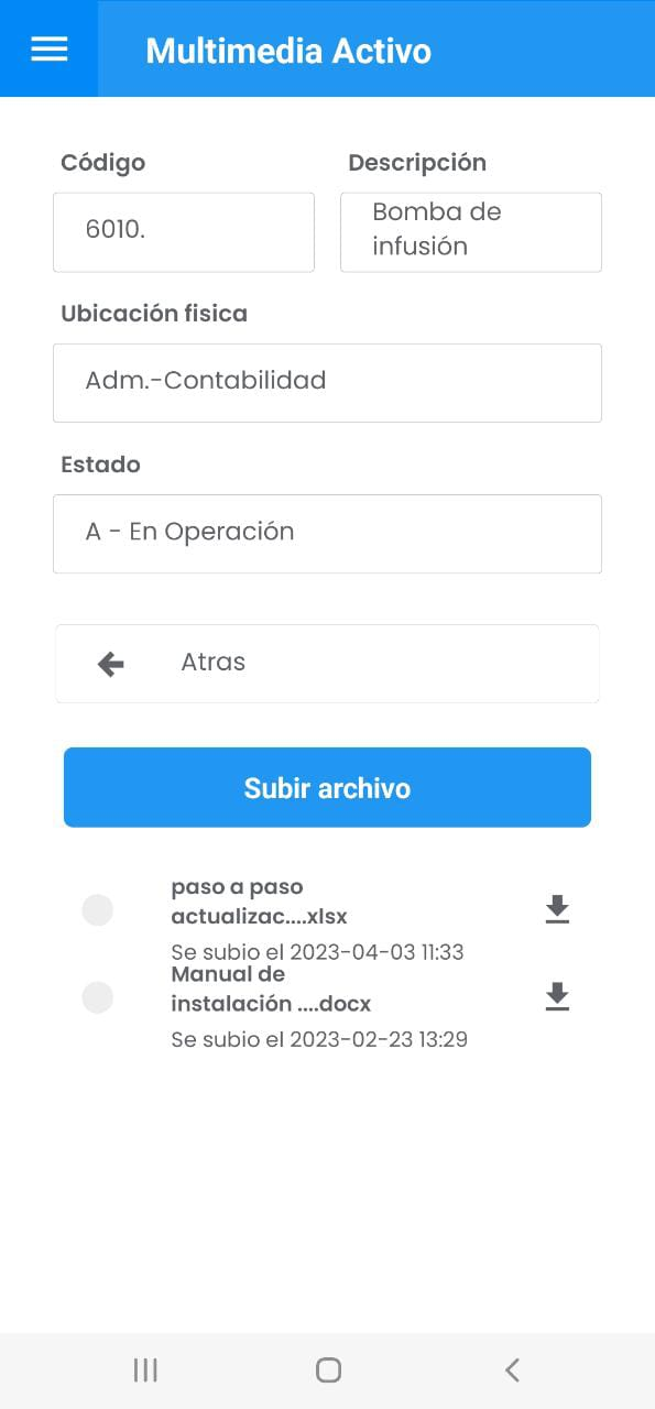AMovil - Guardar Multimedia
