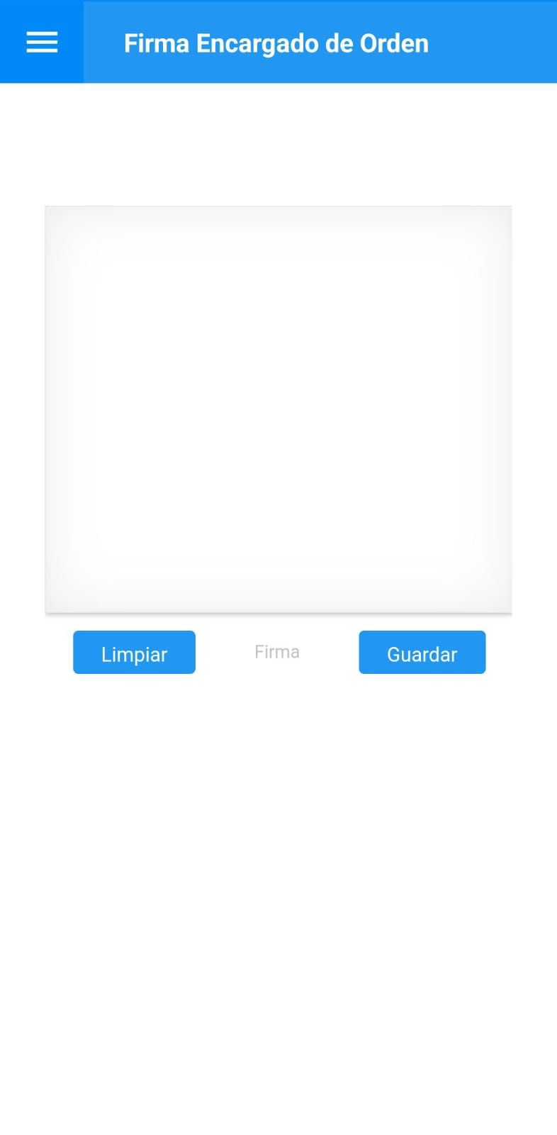 AMovil - Ir a Firma Encargado Orden