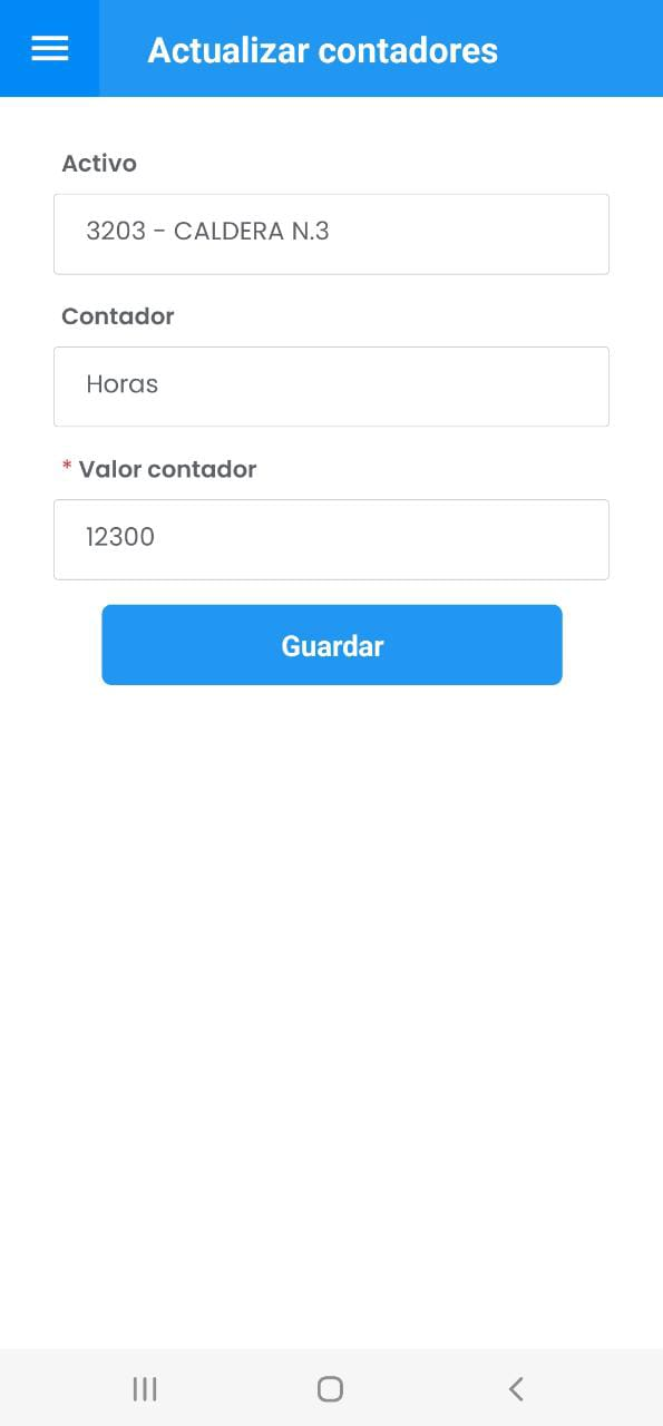 AMovil - Detalle Actualizar Contadores