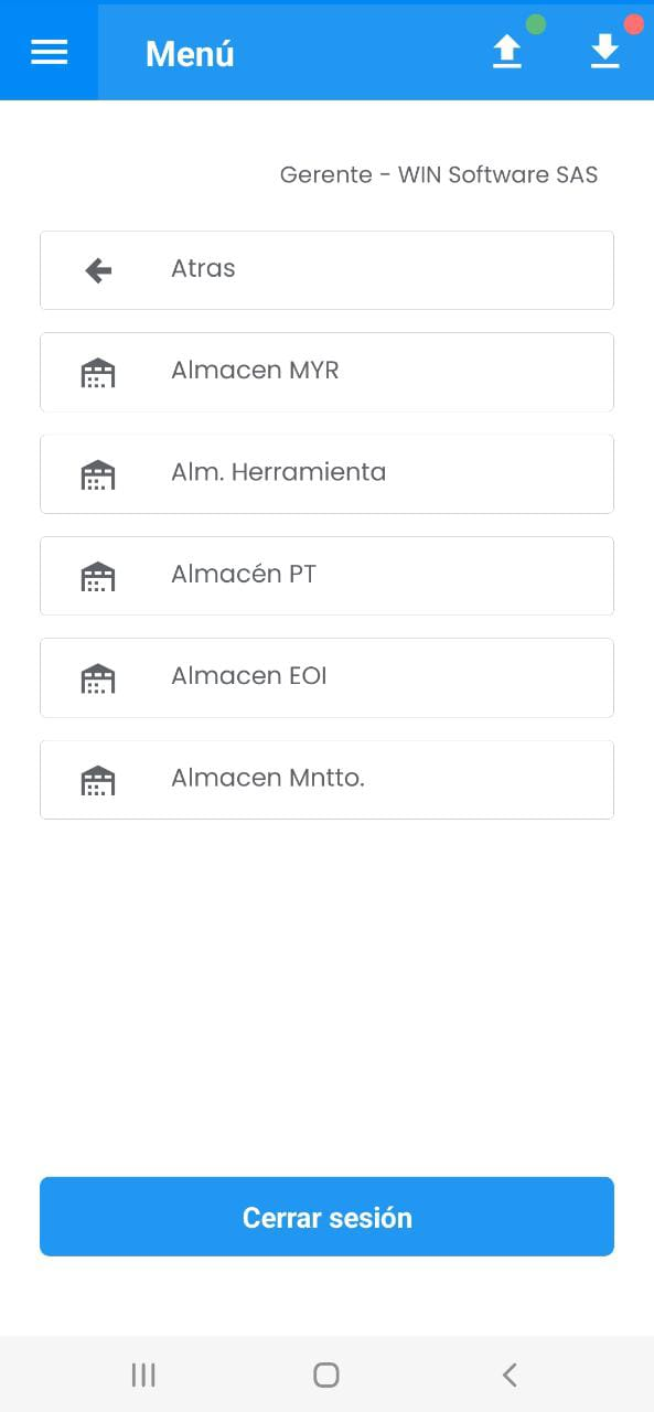AMovil - Almacenes